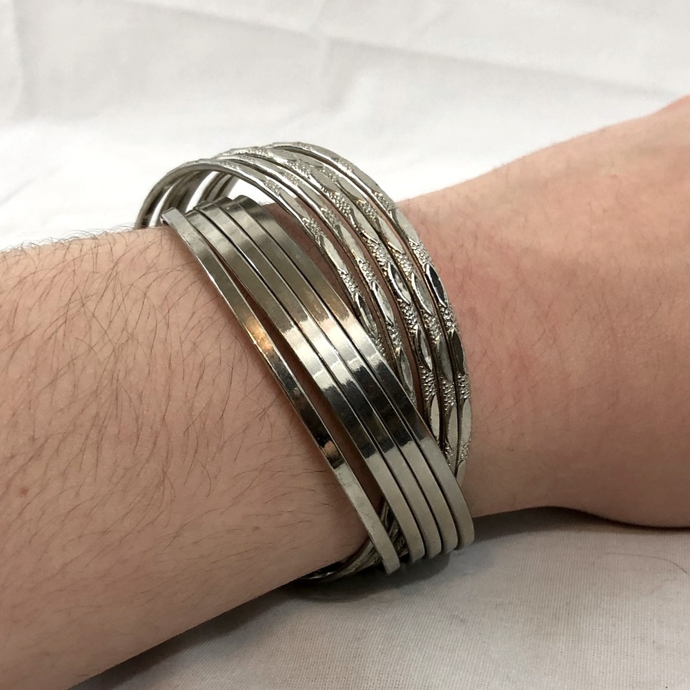 Silver bracelet | wrist cuff